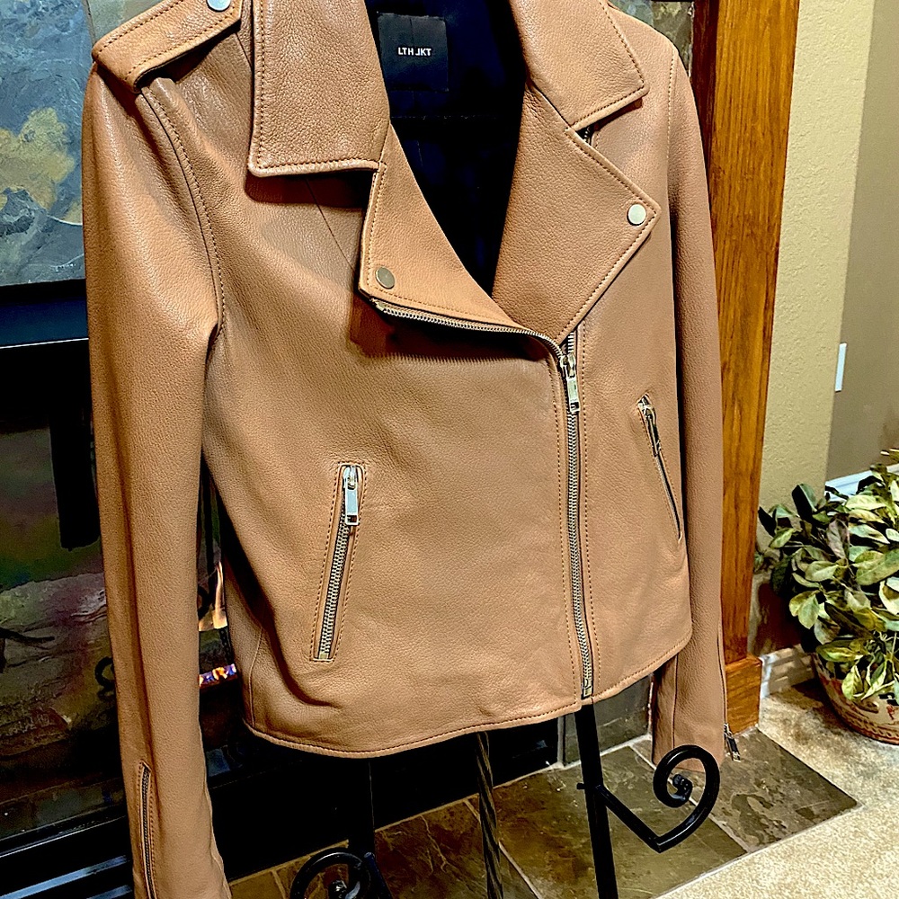 New leather jacket!